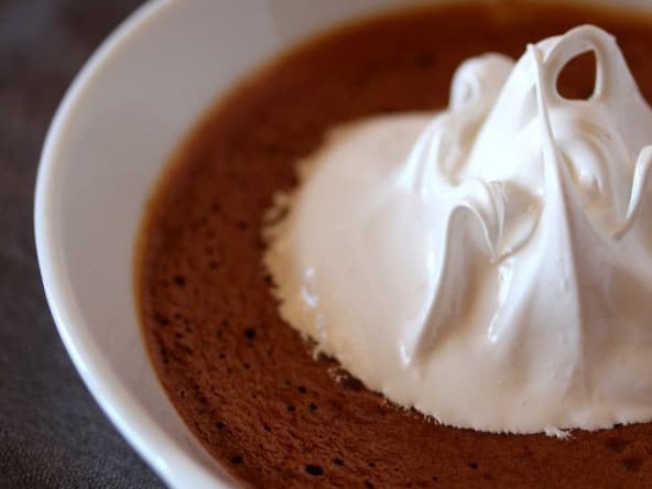 Crème brûlée au chocolat façon biscuit-sandwich S'Mores