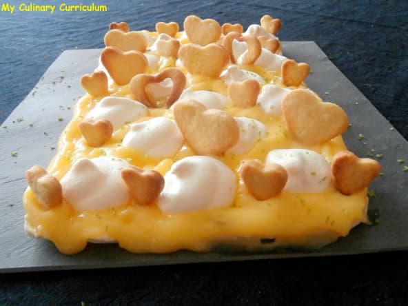 Tarte au citron revisitée en Pavlova