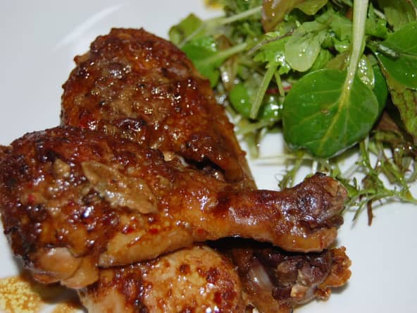 Pilons de poulet au four