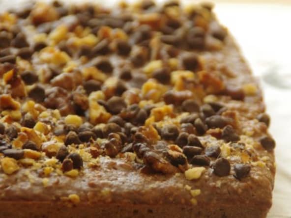 Gâteau au chocolat et aux flocons d'avoine