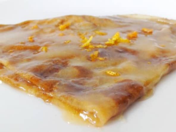 La vraie crêpe suzette