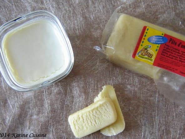 Le yaourt à la pâte d'amande