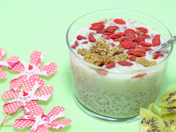 Puddings aux graines