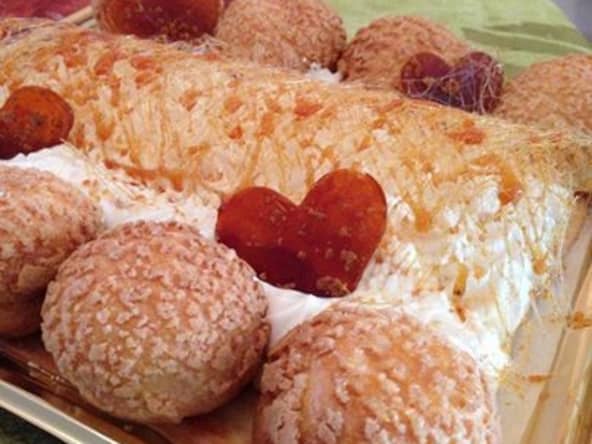 Saint Honoré caramel au beurre salé