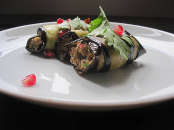 Petits roulés d’aubergines aux noix : une recette géorgienne