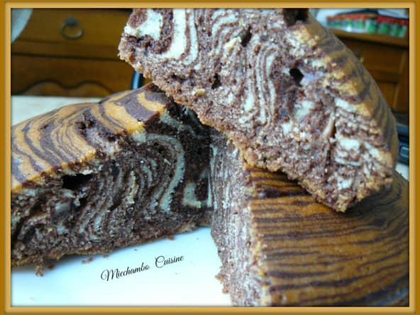 Zebra cake