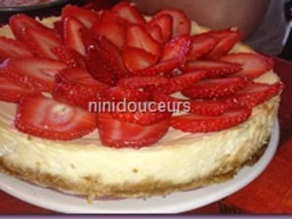 Cheesecake aux fraises tellement facile à préparer