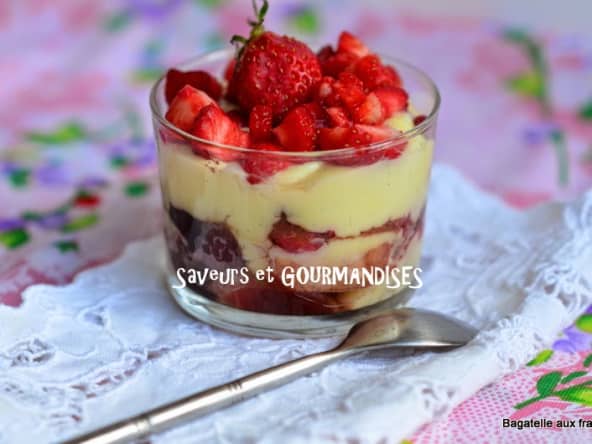 Bagatelles aux gariguettes et framboises