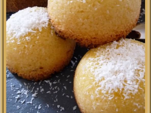 Moelleux congolais coeur chocolat