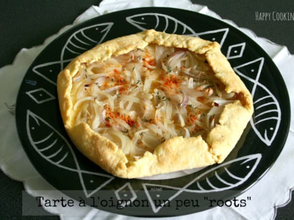 Tarte à l’oignon et au thym