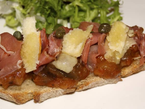 Bruschetta à la caponata