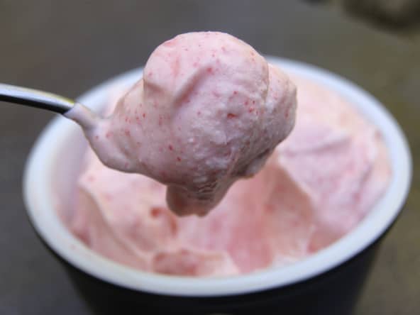 Mousse à la fraise Tagada