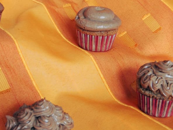 Cupcakes caroube praliné