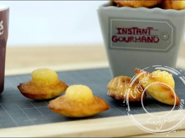 Madeleines à la fleur d’oranger
