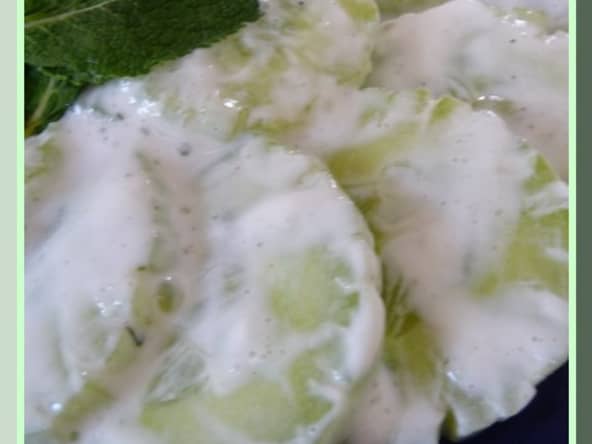 Le concombre super frais