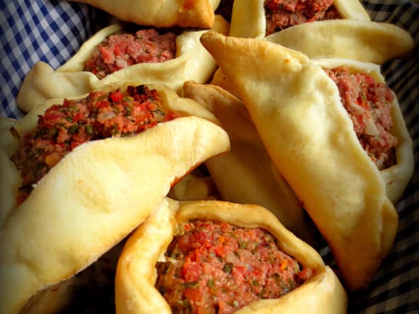 Empanadas arabes au boeuf comme en Argentine