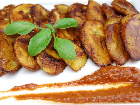 Alloco : un apéritif de banane plantain frite