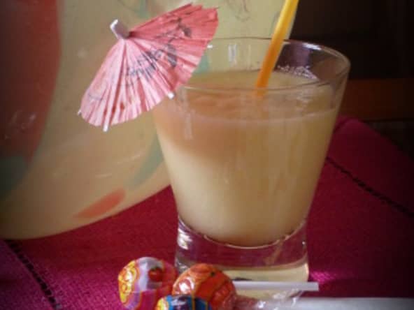 Smoothie de melon d'eau et pomme