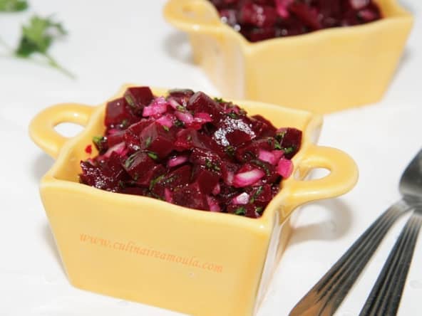 Salade de betteraves à la marocaine