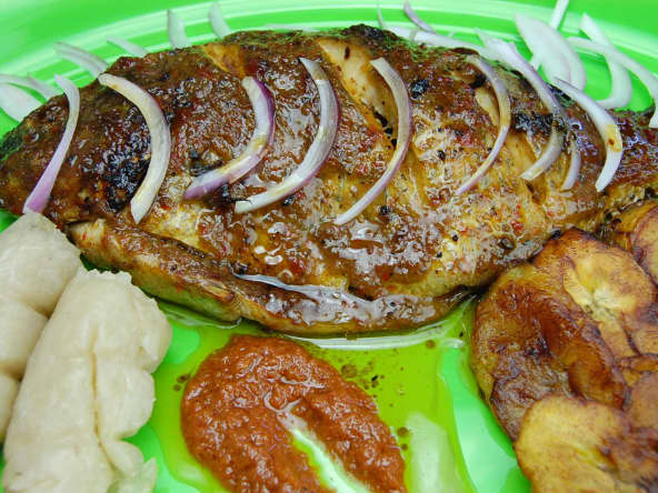 Poisson tilapia au four