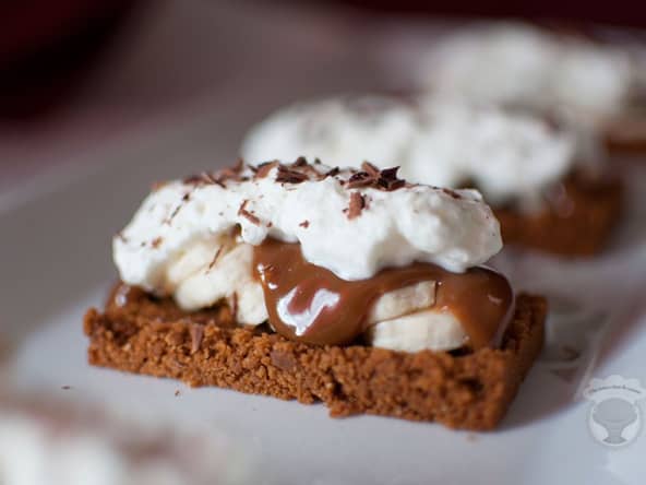 Minis banoffee aux spéculoos pour un goûter express