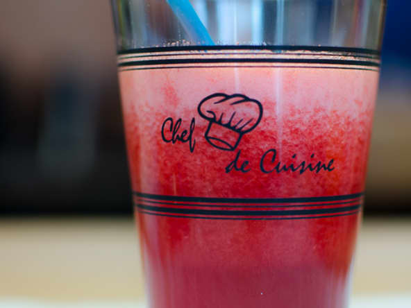 Citronnade à la framboise