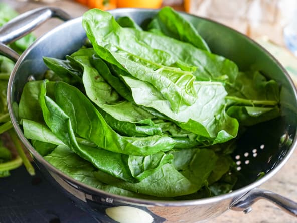 Épinards frais
