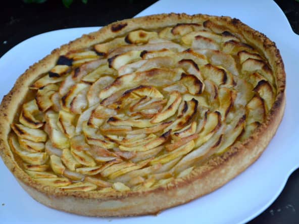 Tarte aux pommes et poires