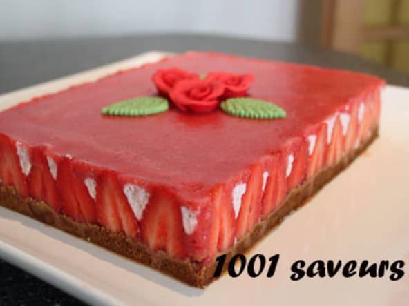 Le Délice fraises mascarpone et spéculoos