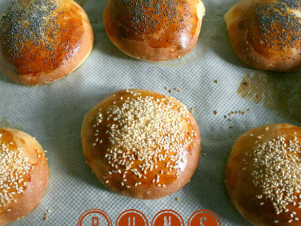 Buns fait maison sans machine à pain