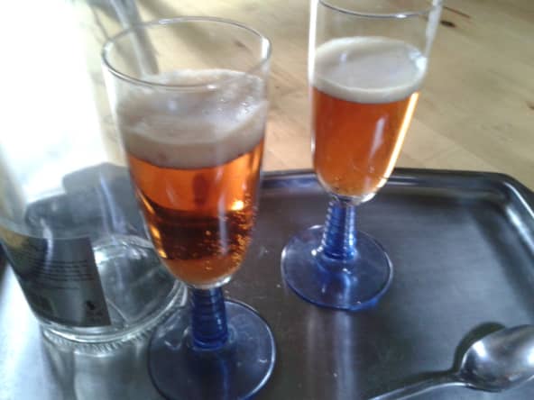 Campari fizz un cocktail léger et pétillant