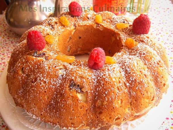 Brioche express aux raisins secs