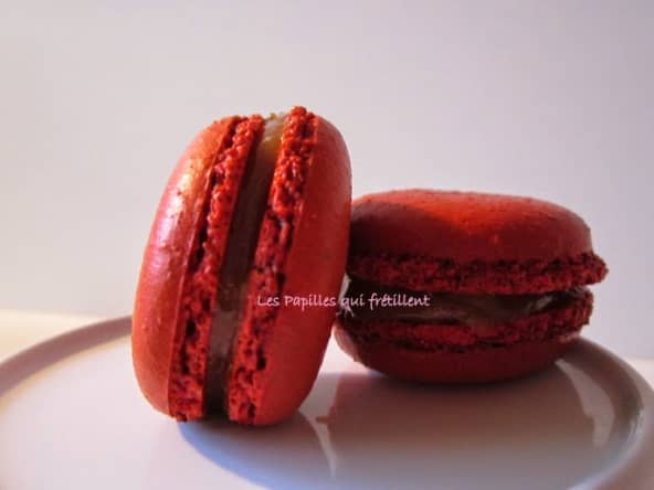 Macarons à la confiture de lait