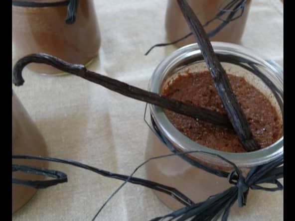 Crèmes cuites au chocolat