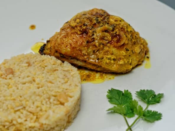 Poulet à l'indienne