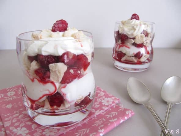 Eton mess aux framboises