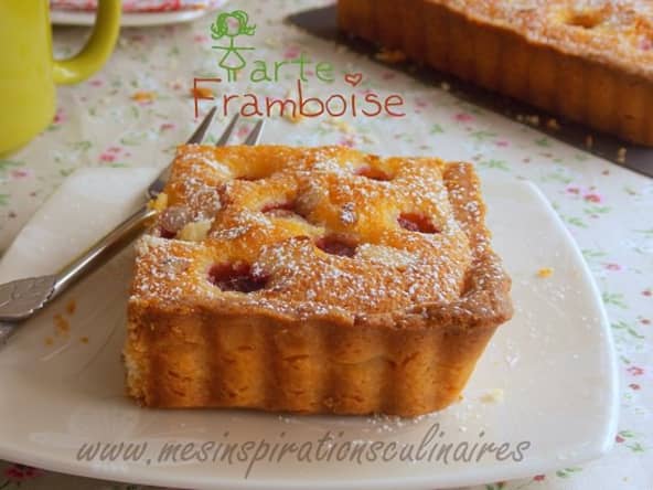 Tarte aux framboises