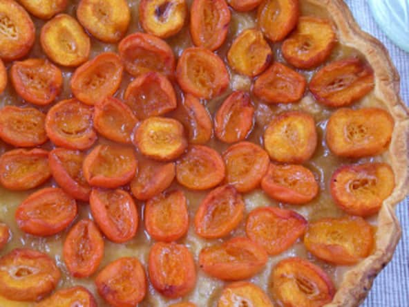 Tarte aux abricots