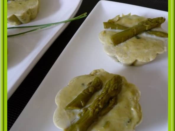 Flan d'asperges