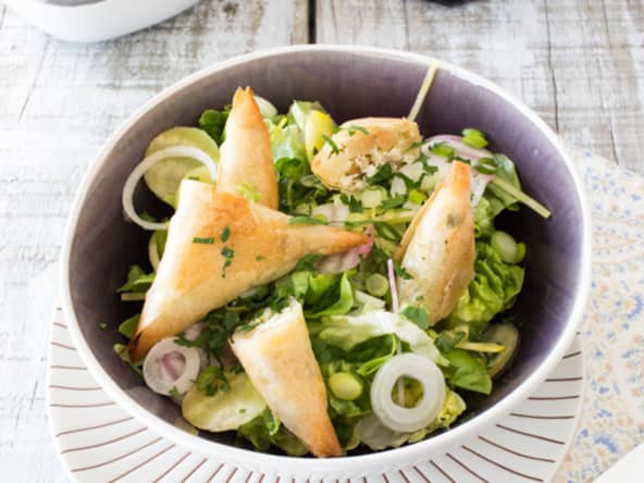 Bricks à la betterave confite et Feta