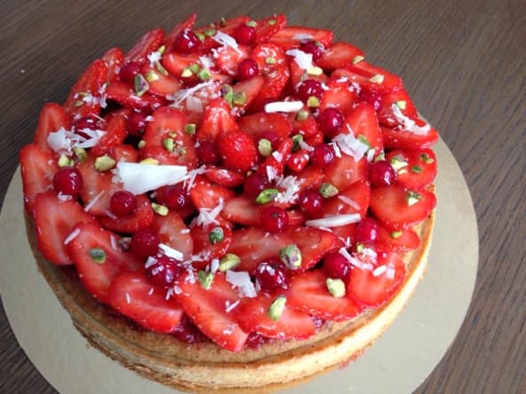 Tarte aux fraises