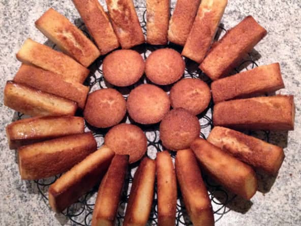 Financiers moelleux aux pommes