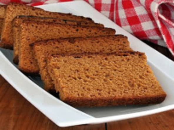 Pain d'épices au miel et à la cassonade ultra moelleux