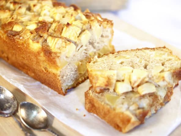 Cake aux pommes et à la cannelle