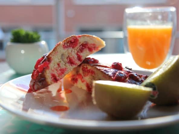 Briochette aux pralines et fleur d'oranger