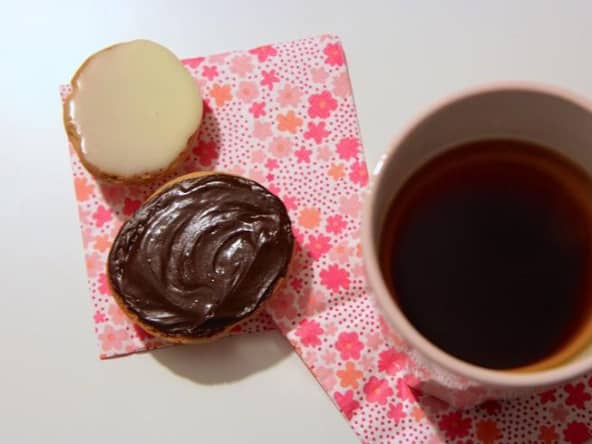 Les américains ou les black and white cookies