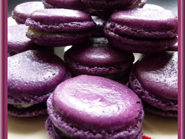 Macarons à la ganache Mangue-Ananas