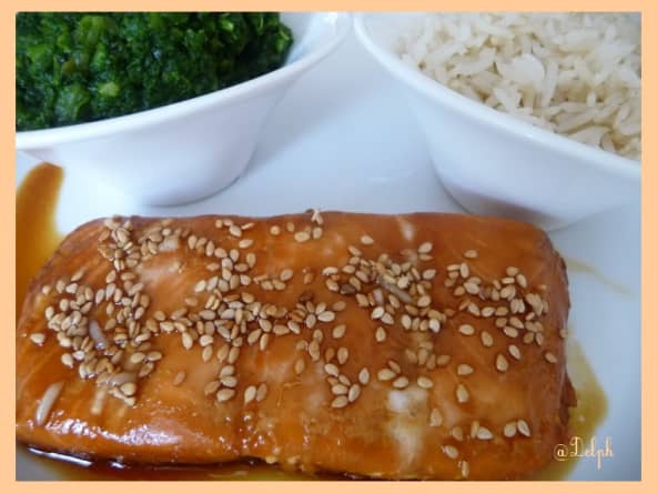 Saumon à la japonaise