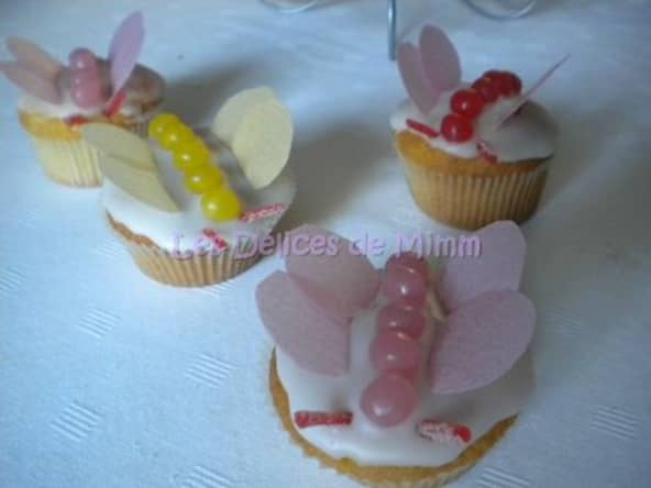 Cupcakes papillons pour Valina