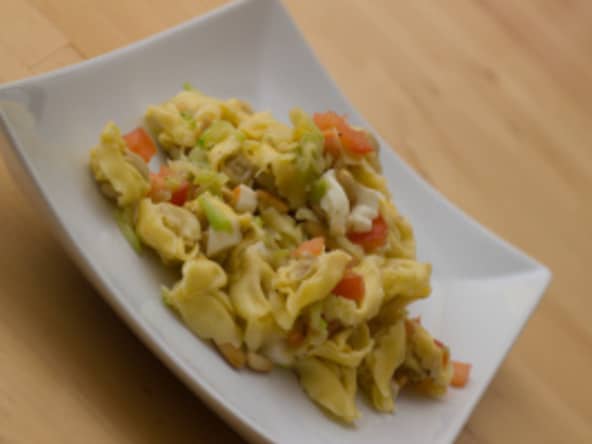 Salade de pâtes fraîches à l’italienne